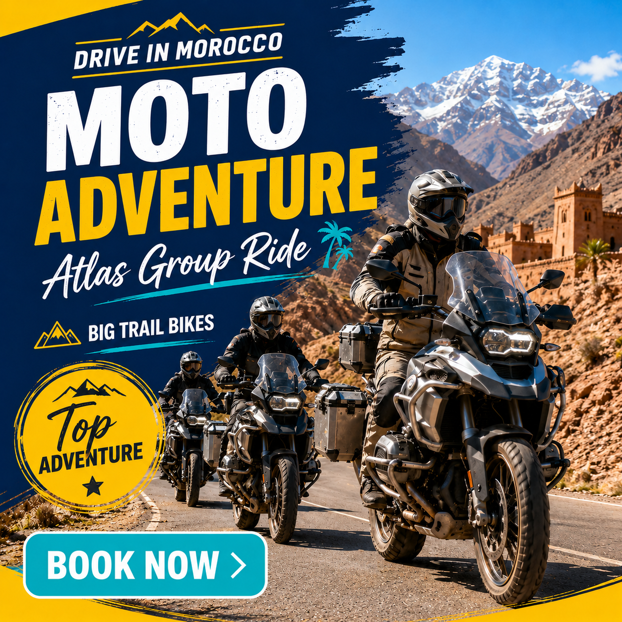Rent a motorbike in Morocco